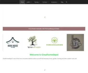 Greathomedepot.com(The mission of great home depot) Screenshot