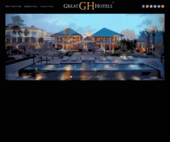 Greathotels.com(Great Hotels) Screenshot