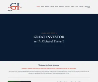 Greatinvestor.org(Great Investor) Screenshot