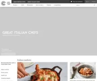 Greatitalianchefs.com(Great Italian Chefs) Screenshot