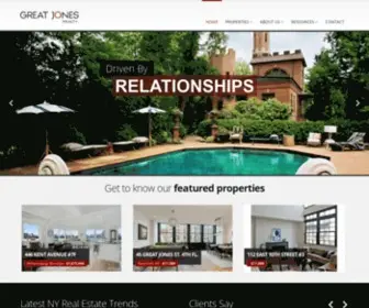 Greatjonesrealty.com(Great Jones Realty) Screenshot