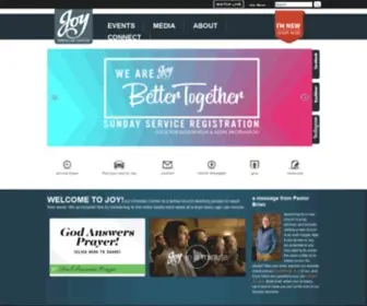 Greatjoy.org(Joy Christian Center) Screenshot