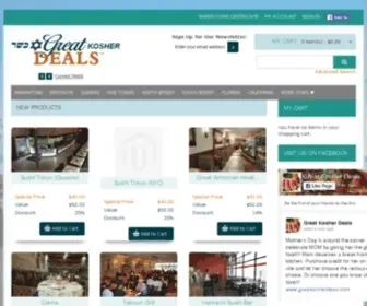 Greatkosherdeals.com(Great Kosher Deals) Screenshot