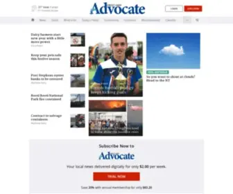 Greatlakesadvocate.com.au(Forster news) Screenshot