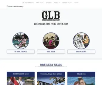 Greatlakesbeer.com(#FreshGLB) Screenshot