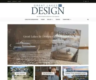 Greatlakesbydesign.com(The official website companion to the magazine) Screenshot