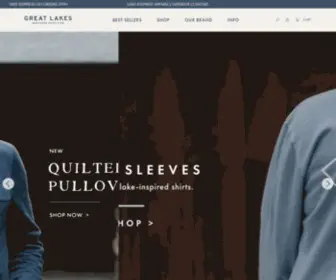 Greatlakescollection.com(Great Lakes Northern Outfitter) Screenshot