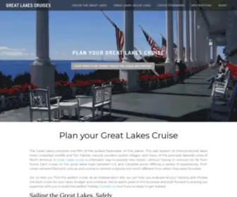 Greatlakescruises.com(GREAT LAKES CRUISES) Screenshot