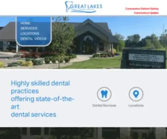 Greatlakesfamilydentalgroup.com(Great Lakes Family Dental Group) Screenshot