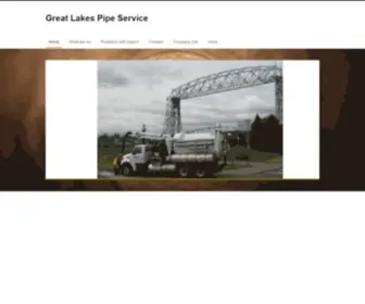 Greatlakespipes.com(Great Lakes Pipe Service) Screenshot