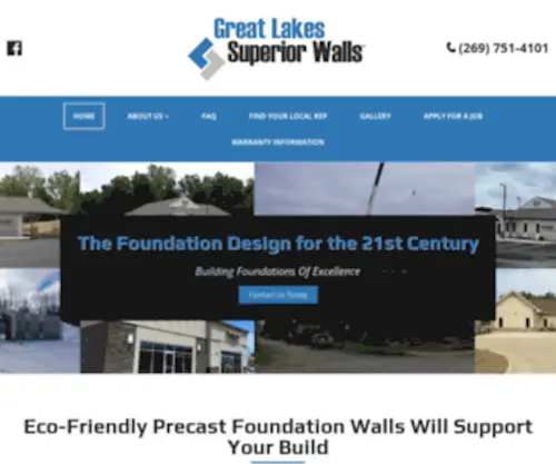 Greatlakessuperiorwalls.com(Great Lakes Superior Walls) Screenshot