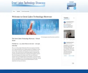 Greatlakestechshow.com(Great Lakes Technology Showcase) Screenshot