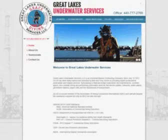 Greatlakesunderwaterservices.com(Great Lakes Underwater Services LLC) Screenshot