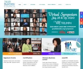 Greatlakeswbc.org(Great Lakes Women’s Business Council (Great Lakes WBC)) Screenshot