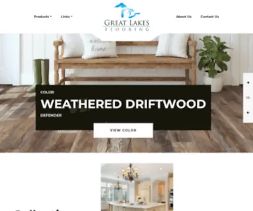 Greatlakeswoodfloors.com(Create an Ecommerce Website and Sell Online) Screenshot