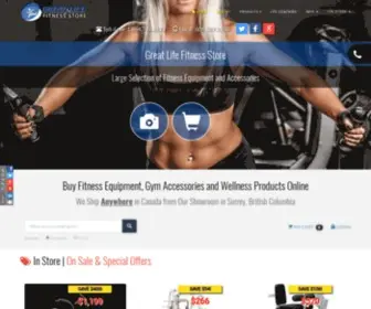 Greatlifefitness.com(Buy Fitness Equipment) Screenshot