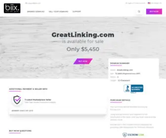 Greatlinking.com(Greatlinking) Screenshot