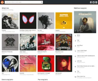 Greatlyrics.net(Lyrics Search Engine) Screenshot