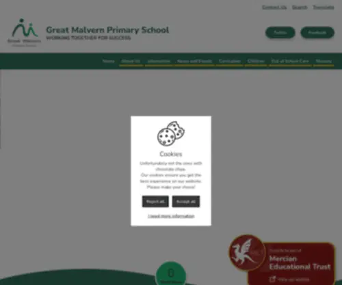Greatmalvernprimary.com(Greatmalvernprimary) Screenshot