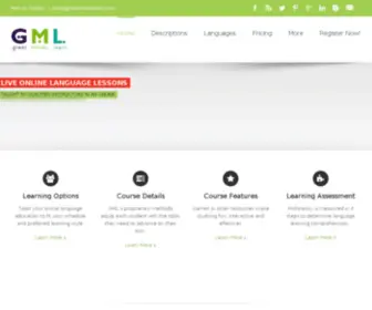 Greatmindslearn.com(Live, Online Language Learning) Screenshot