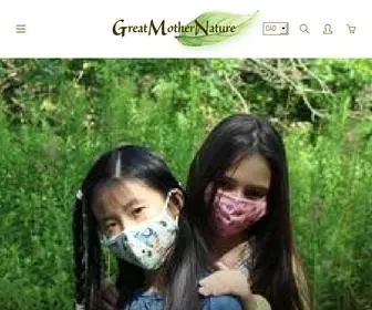 Greatmothernature.com(Create an Ecommerce Website and Sell Online) Screenshot