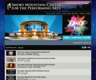 Greatmountainmusic.com(Smoky Mountain Center For The Performing Arts) Screenshot