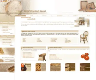 Greatmyanmarisland.com(Myanmar Furniture) Screenshot