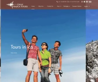 Greatnazcatours.com(Best Nazca Lines Tour Packages Departing from Lima by Shuttle Van) Screenshot