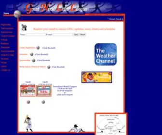 Greatnecklittleleague.com(Great Neck Little League) Screenshot