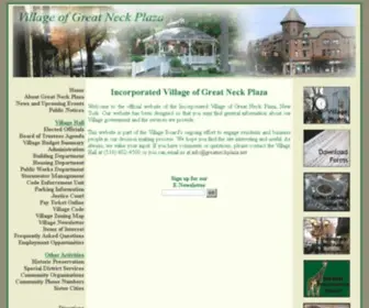 Greatneckplaza.net(Village of Great Neck Plaza) Screenshot