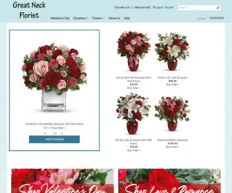 Greatneckroses.com(Great Neck Florist) Screenshot