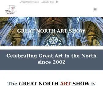 Greatnorthartshow.co.uk(Great North Art Show) Screenshot