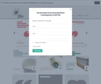 Greatnorthernevents.co.uk(Great Northern Events Great Northern Contemporary Craft Fair) Screenshot