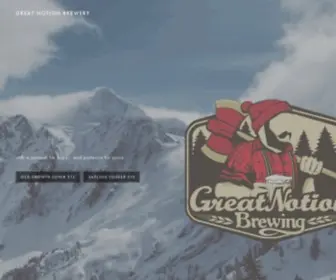 Greatnotion.com(Great Notion Brewing) Screenshot