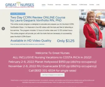 Greatnurses.com(Great Nurses) Screenshot