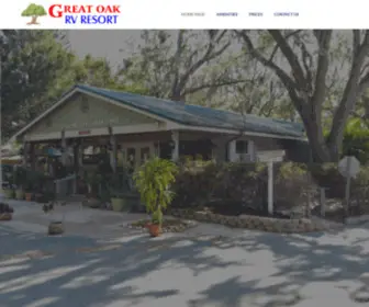 Greatoakrvresort.com(Your Home Away From Home) Screenshot