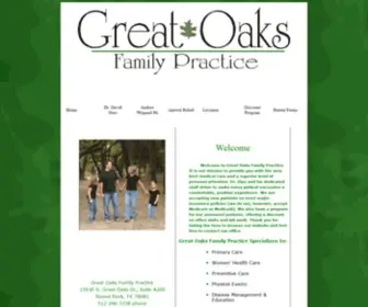 Greatoaksfp.com(Great Oaks Family Practice) Screenshot