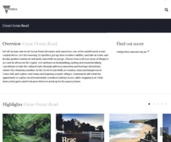Greatoceanrd.org.au(Great Ocean Road) Screenshot