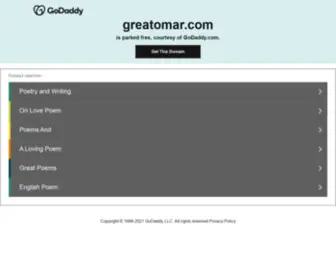 Greatomar.com(The Keeper) Screenshot