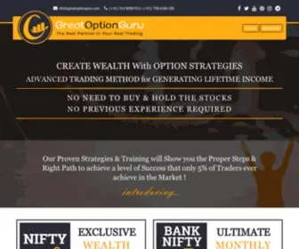 Greatoptionguru.com(A Revolutionary Platform Connecting Traders with the Experts) Screenshot
