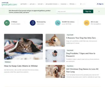 Greatpetcare.com(Great Pet Care) Screenshot