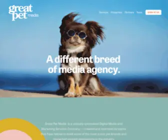 Greatpetmedia.com(Great Pet Media) Screenshot