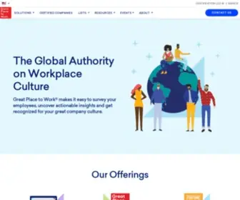 Greatplacetowork.com(Great Place To Work®) Screenshot