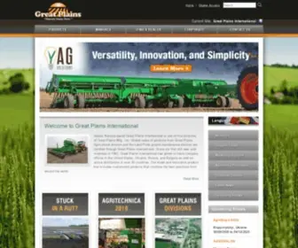 Greatplainsint.com(Great Plains Ag) Screenshot