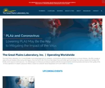 Greatplainslaboratory.com(The Great Plains Laboratory) Screenshot