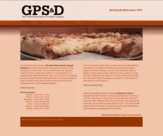 Greatplainspizza.com(The Great Plains Sauce & Dough Company) Screenshot