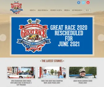 Greatrace.com(The Great Race) Screenshot