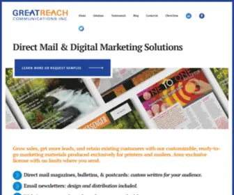 Greatreachinc.com(Great Reach Communications) Screenshot