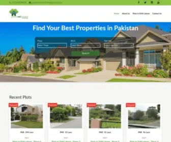 Greatrealestate.pk(Buy properties in Pakistan. Great real estate) Screenshot