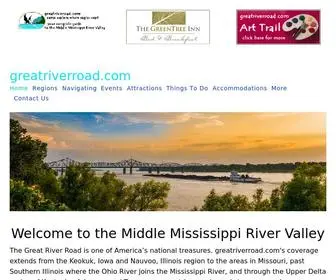 Greatriverroad.com(The Middle Mississippi River Valley) Screenshot